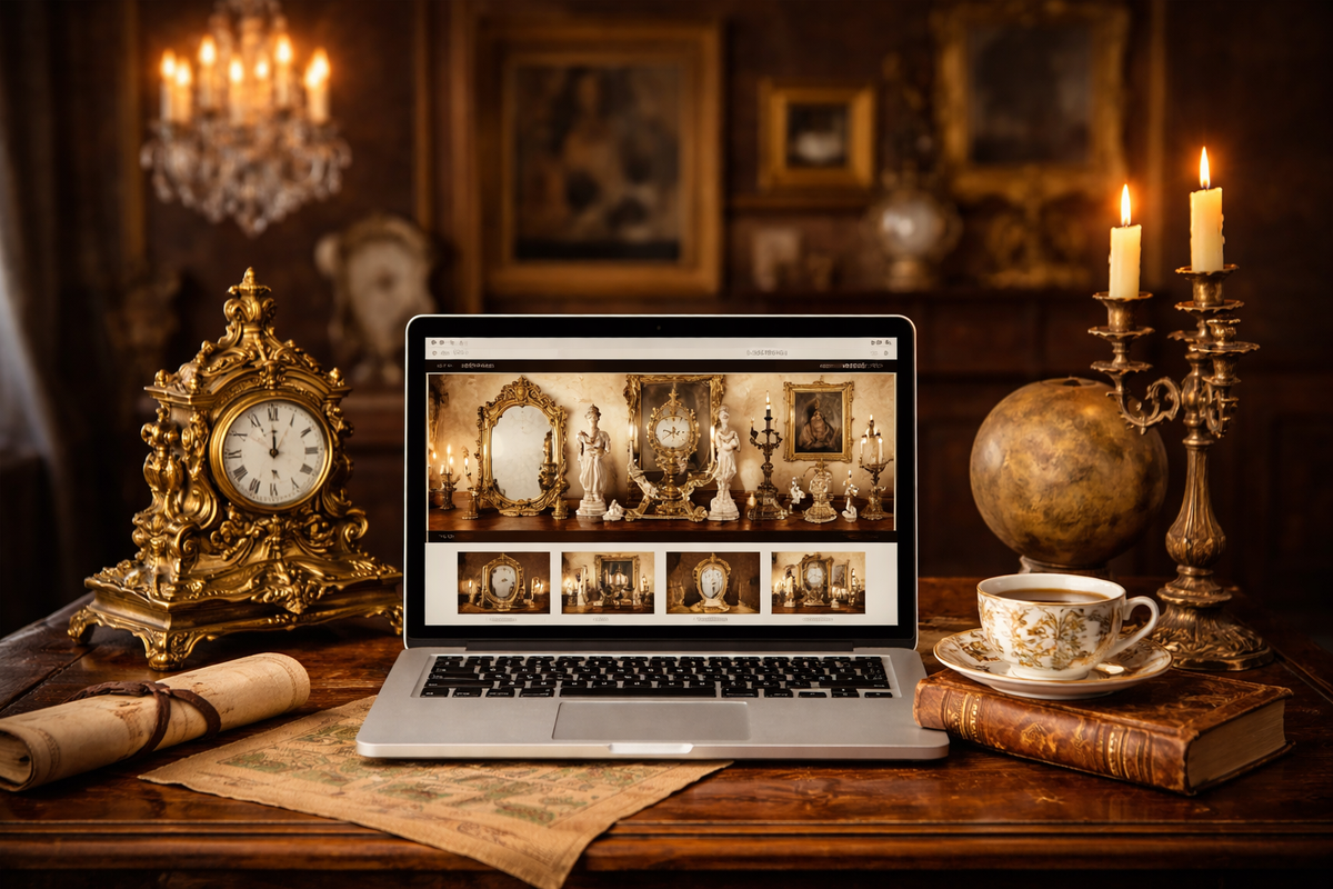No Showroom, No Problem: Buying Antique Style Decor Online