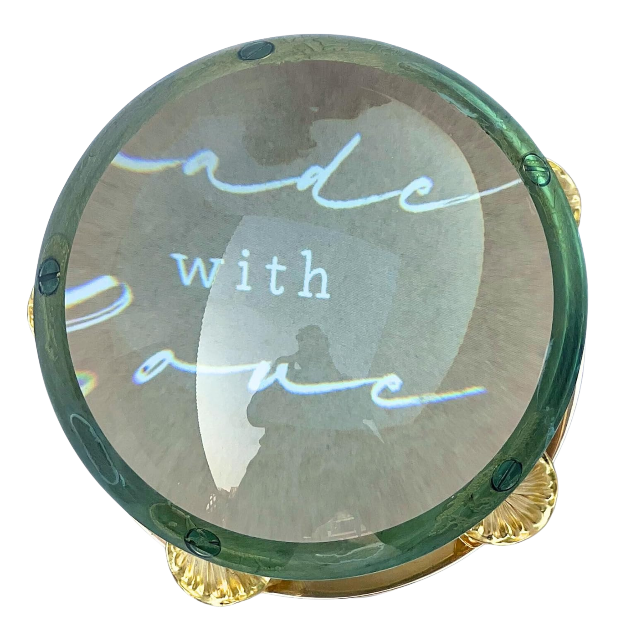 Nautical Map Reader Brass Magnifying Glass - Royal Design Vintage Marine Decor