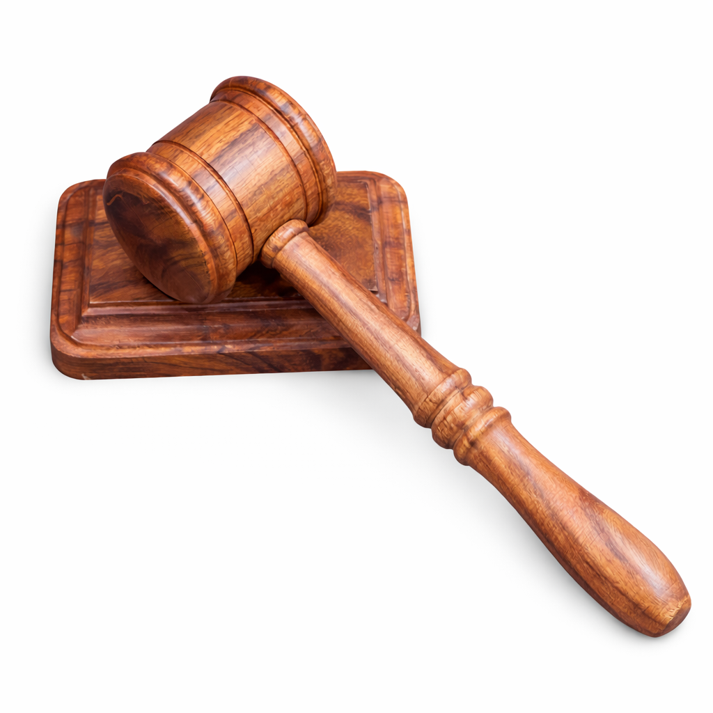 Personalized Wooden Gavel & Sound Block Set - Handcrafted Juducial Gift